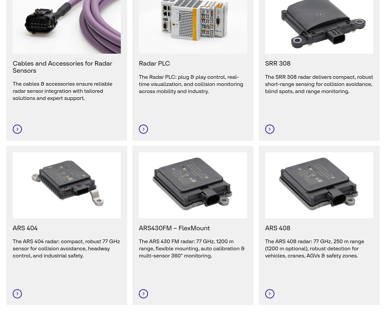 Continental ARS548 RDI product overview, key specifications and applications, section 3 of 3