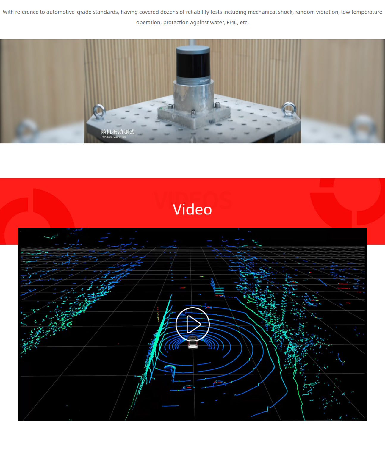 Helios 16 and 32-channel LiDAR family overview, applications and specifications, section 3 of 3