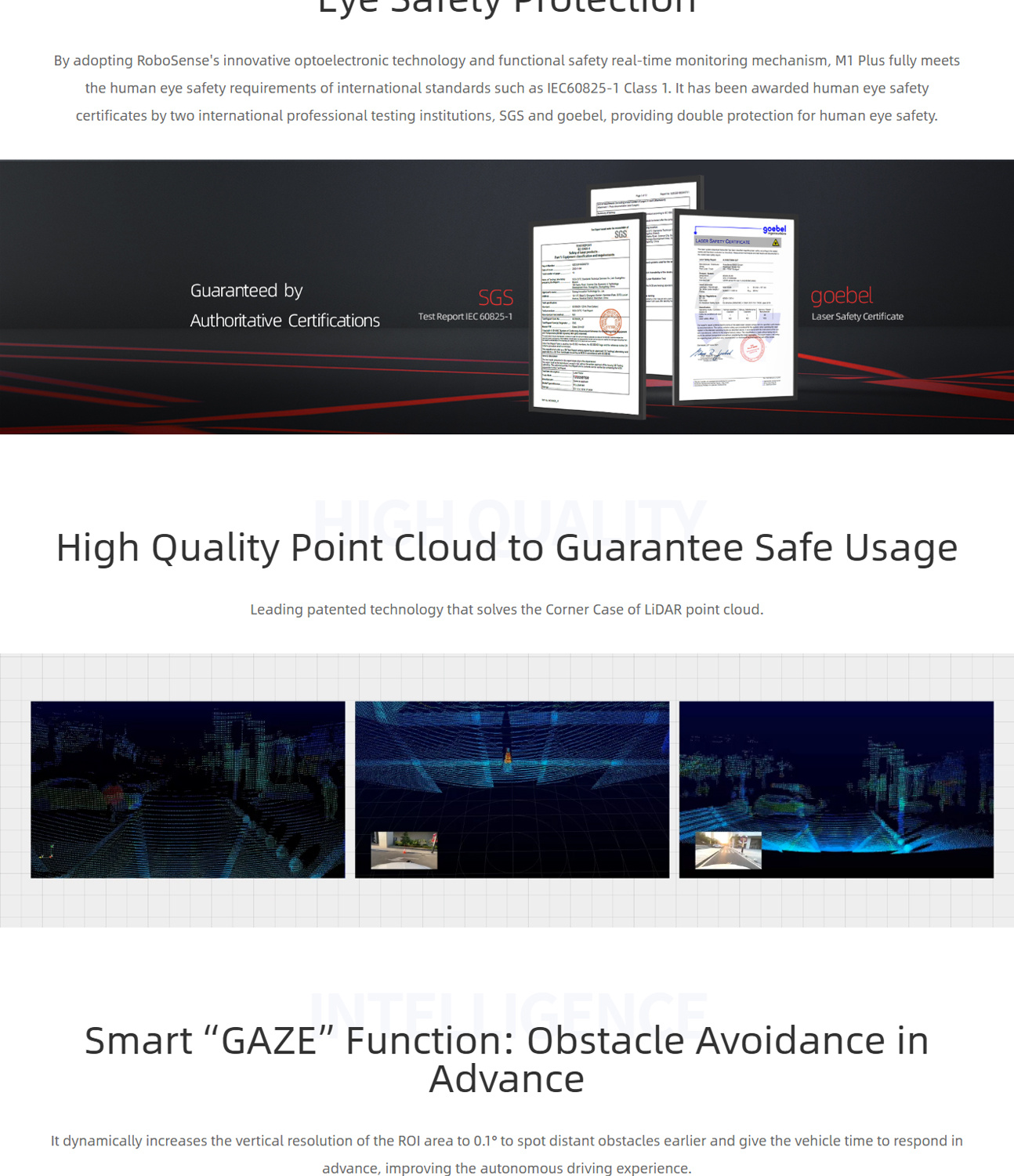 M1 Plus high-quality point cloud and intelligent GAZE function overview